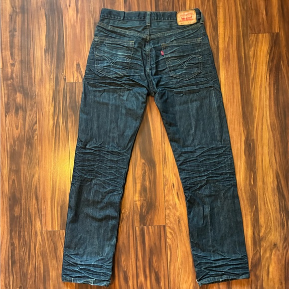 Men's Levi’s Straight Leg Jeans - Picture 3 of 4